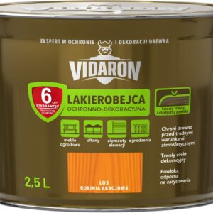 Vidaron Lakierobejca Ochronno-Dekoracyjna L03 Robinia Akacjowa 2
