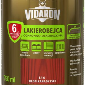 Vidaron Lakierobejca Ochronno-dekoracyjna L14 Klon Kanadyjski 0.75L