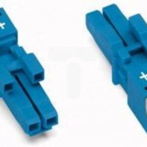 Wago Gniazdo 2-biegunowe niebieskie kodowanie I WINSTA MINI 890-1102