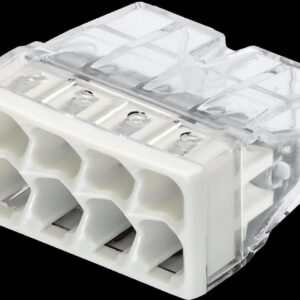 Wago złączka Instalacyjna 8X2.5mm2 Przezroczysta Szara