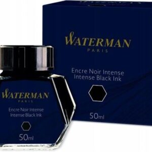 Waterman Czarny Atrament Do Piór Wiecznych 50Ml