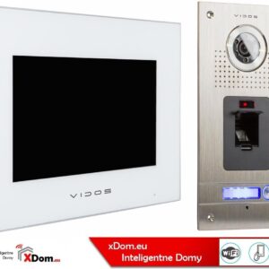 Wideodomofon z czytnikiem linii papilarnych Vidos S561Z M10WX WiFi