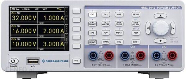 Zasilacz programowalny ROHDE & SCHWARZ Kanały:3 0÷32VDC 0÷3A